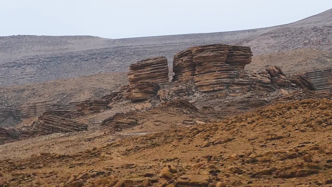 从南奥瑞斯山脉看风景视频素材