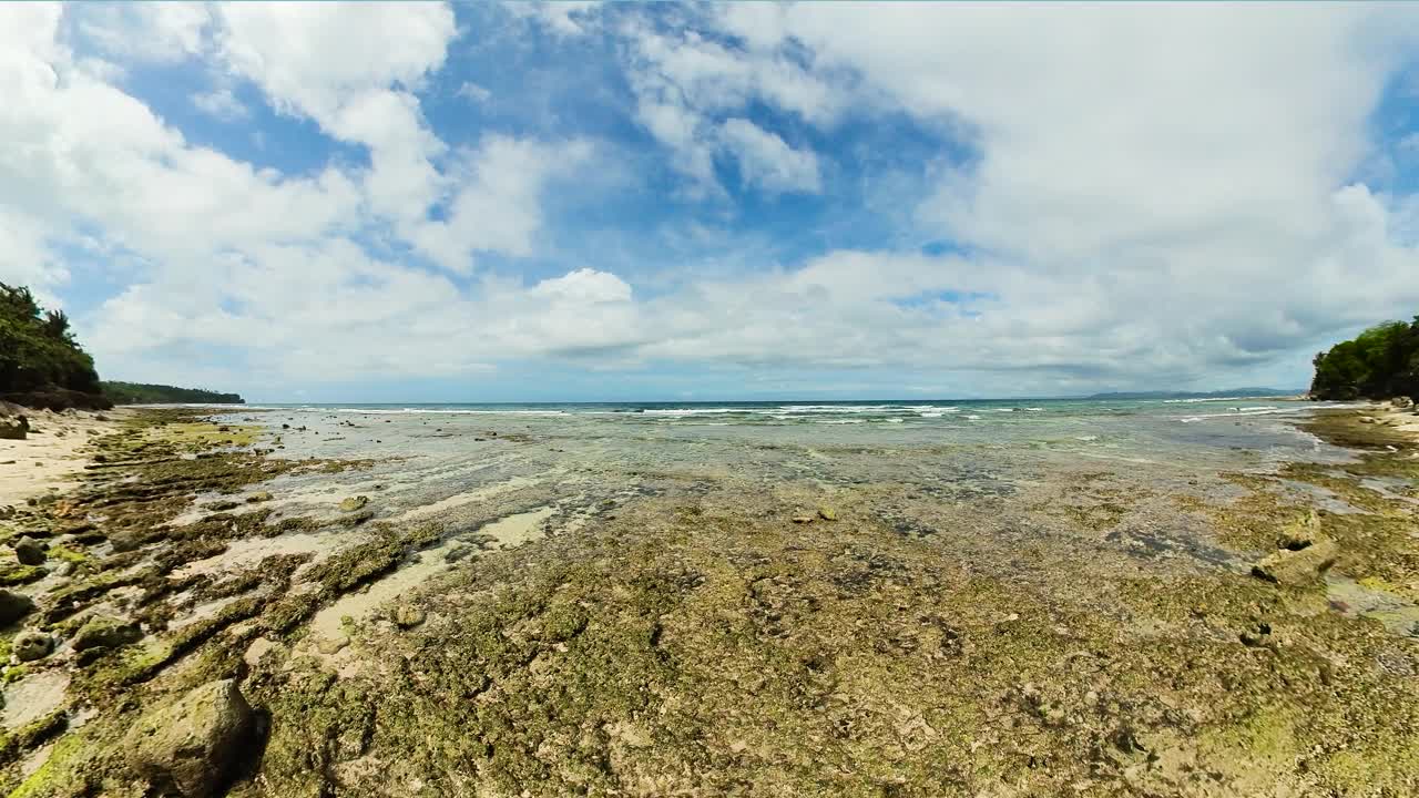 圣何塞的海滩。Romblon、菲律宾。视频素材