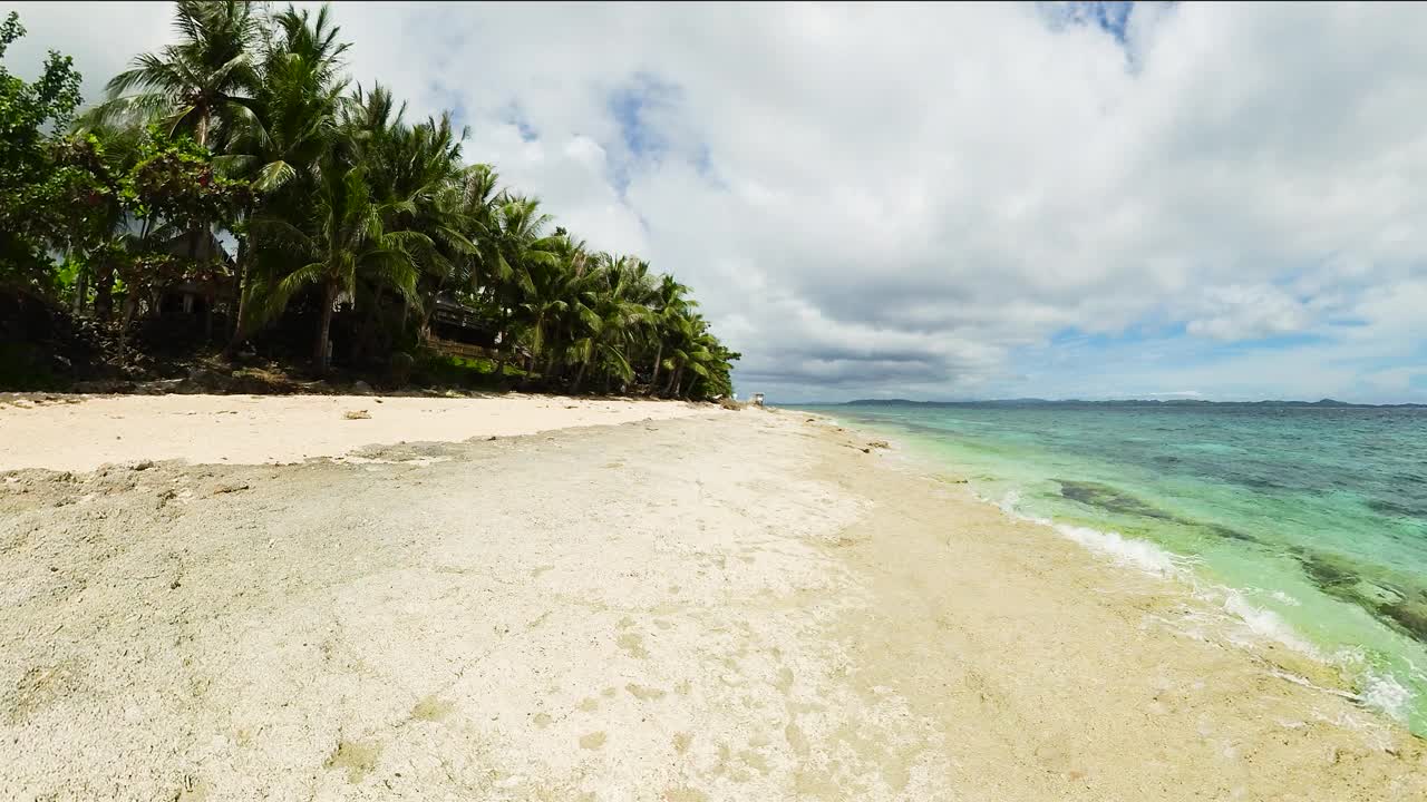 圣何塞的海滩。Romblon、菲律宾。视频素材