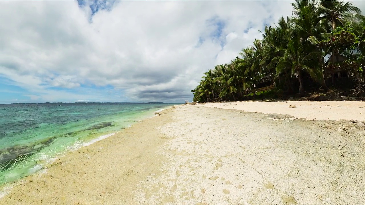 圣何塞的海滩。Romblon、菲律宾。视频素材