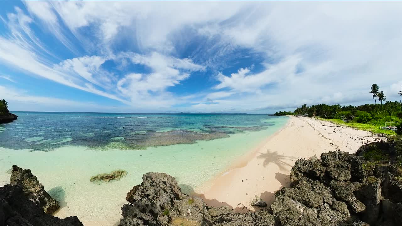 水牛岛。Romblon、菲律宾。视频素材