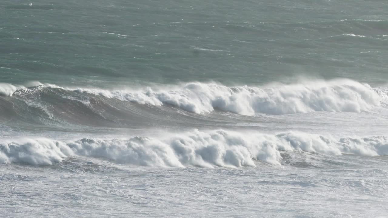 海浪冲击着十二使徒视频素材