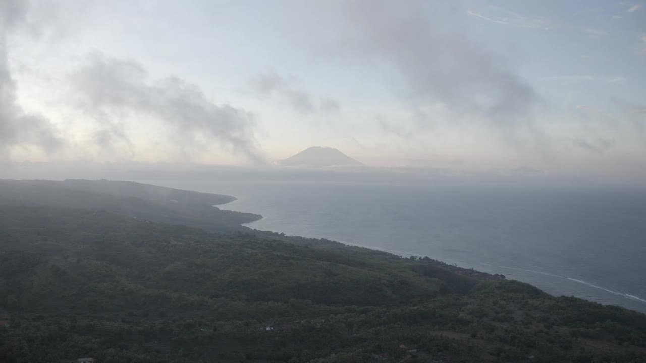 Gunung Agung, Penida岛，巴厘岛，印度尼西亚视频下载