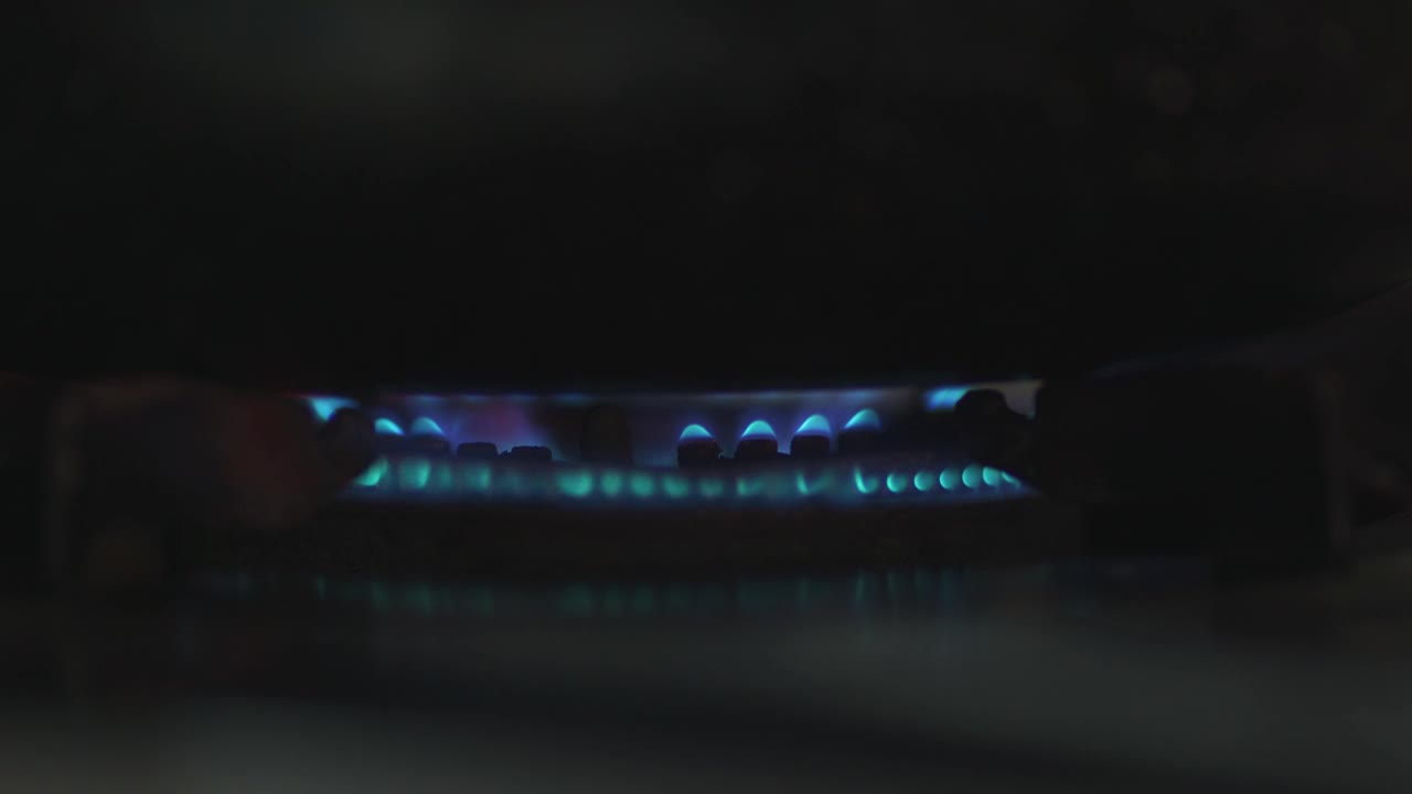 天然气能源。视频下载