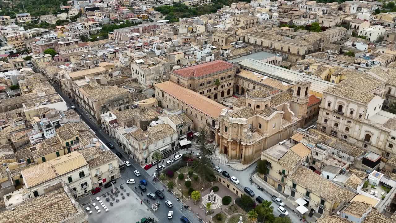 意大利西西里岛能登的圣多梅尼科教堂(Chiesa di San Domenico)视频下载