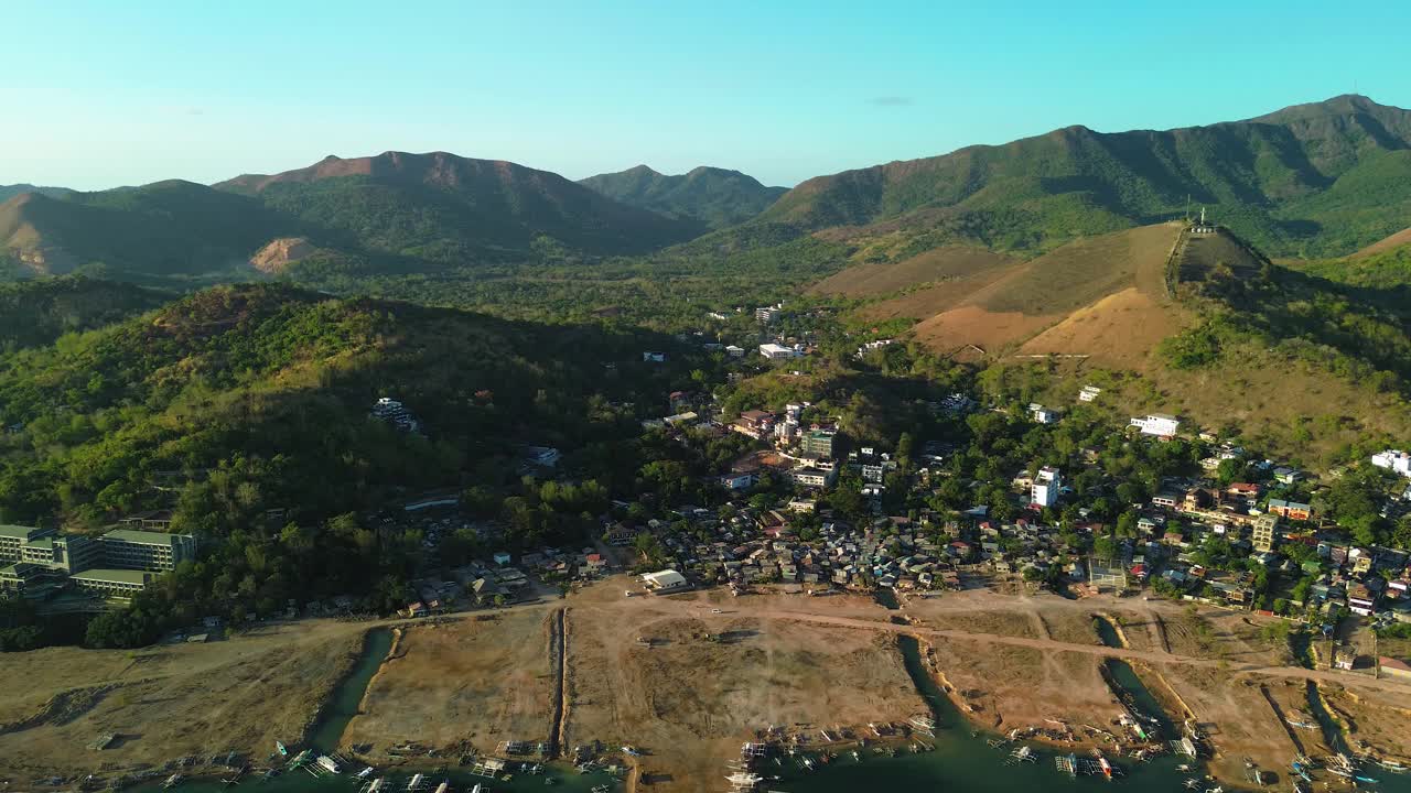 滨海乡村与科隆景观视频下载