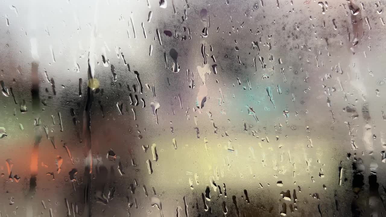 雨滴视频素材