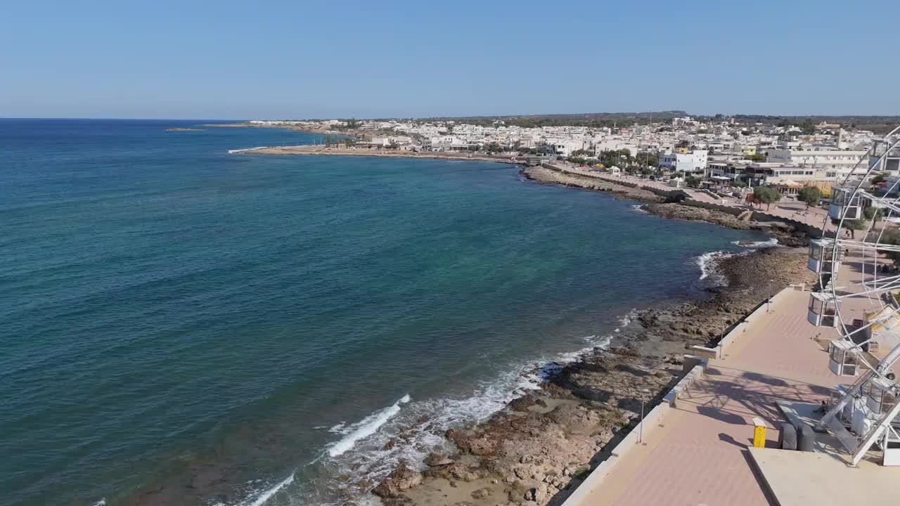 Torre San Giovanni，意大利，无人机视频素材