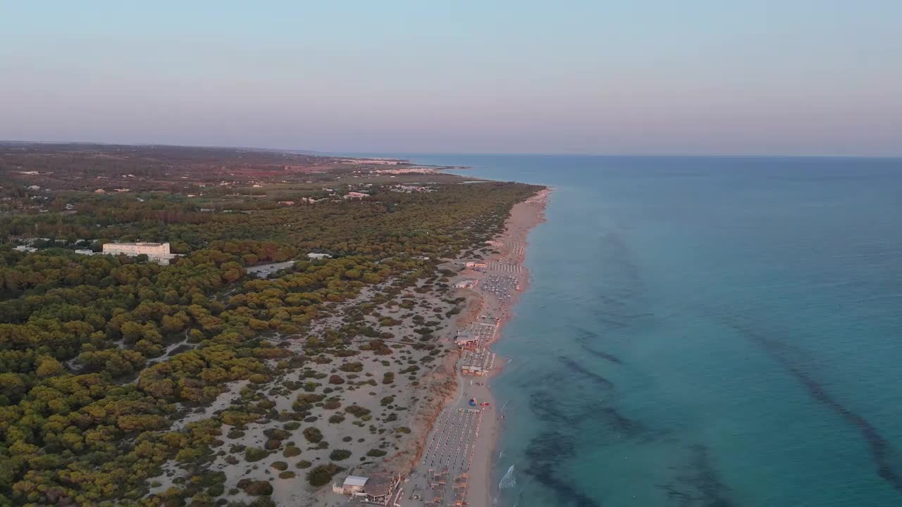 Torre San Giovanni，意大利，无人机视频下载