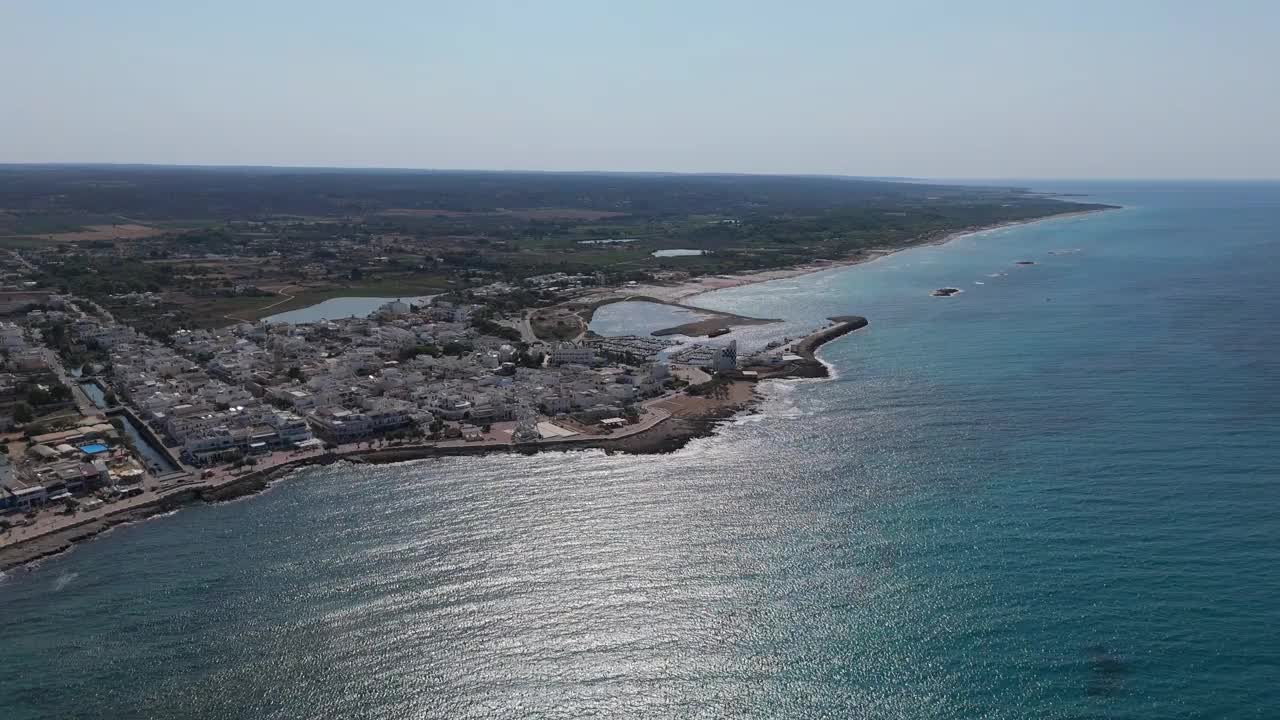 Torre San Giovanni，意大利，无人机视频下载