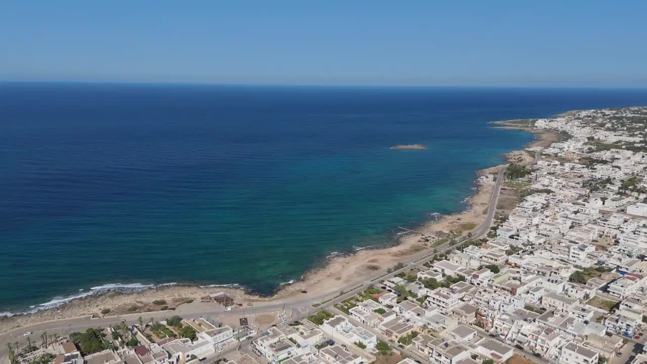 Torre San Giovanni，意大利，无人机视频下载