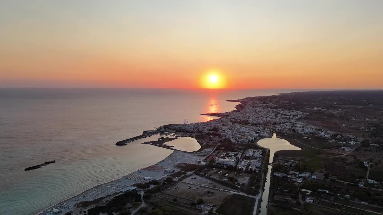 Torre San Giovanni，意大利，无人机视频下载