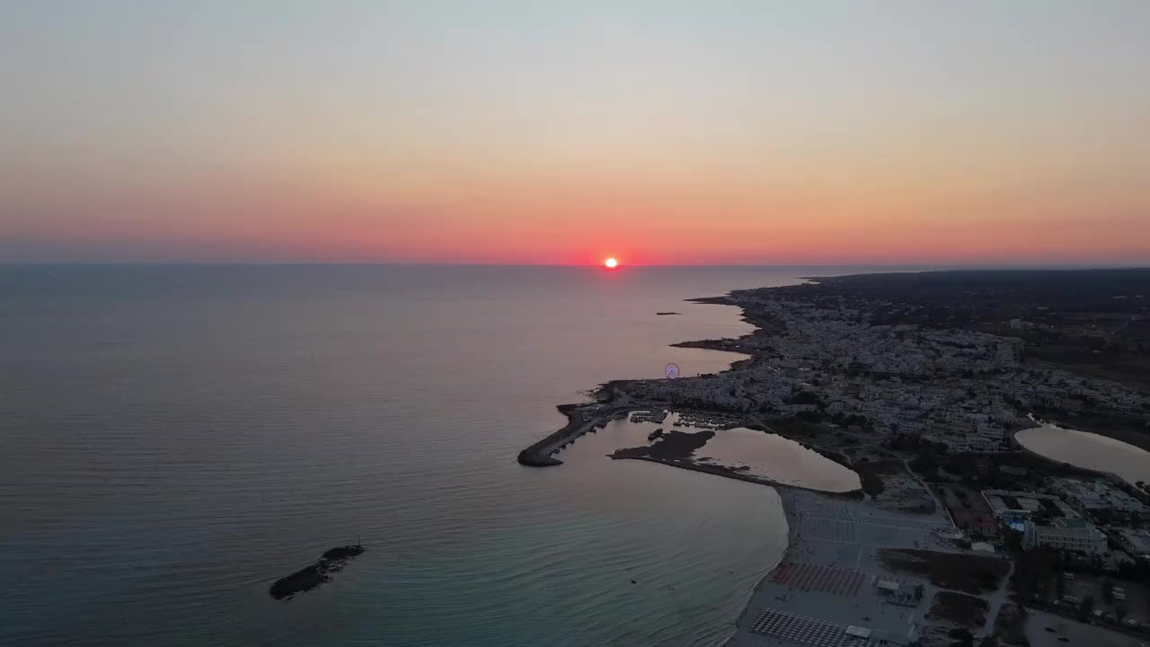 Torre San Giovanni，意大利，无人机视频下载