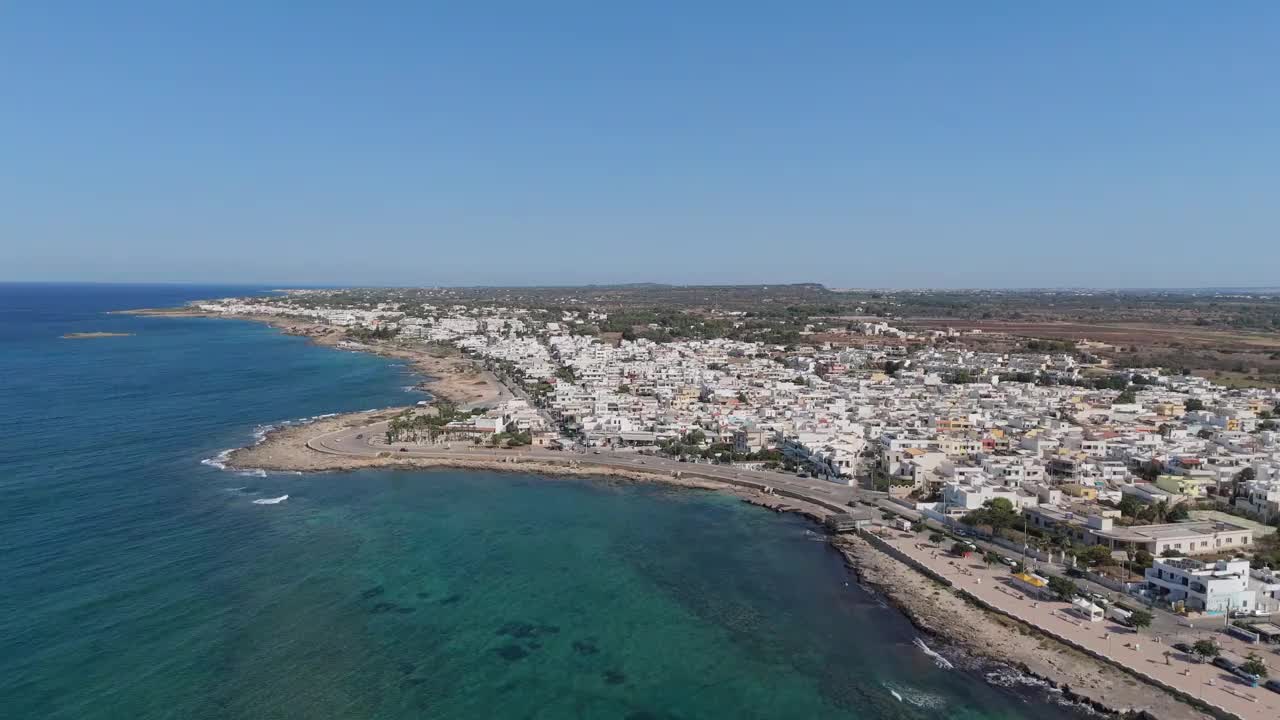 Torre San Giovanni，意大利，无人机视频素材