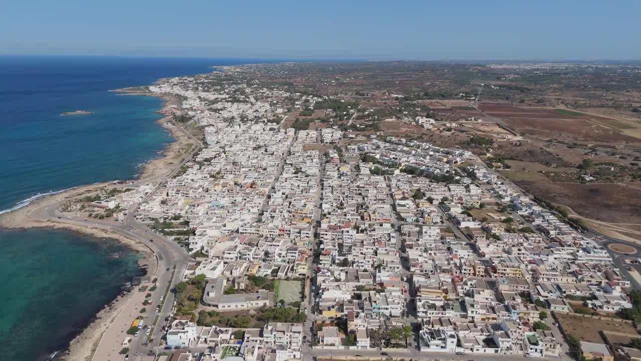 Torre San Giovanni，意大利，无人机视频下载