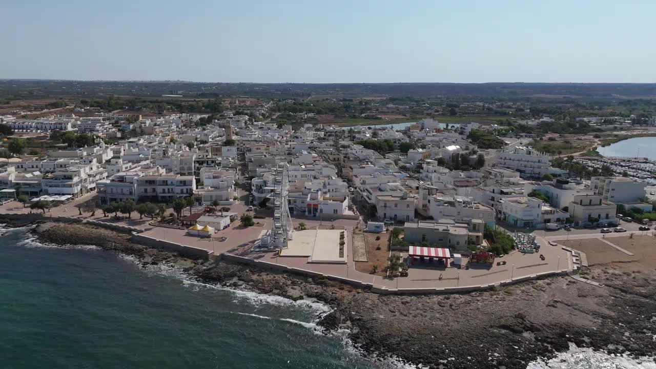 Torre San Giovanni，意大利，无人机视频素材