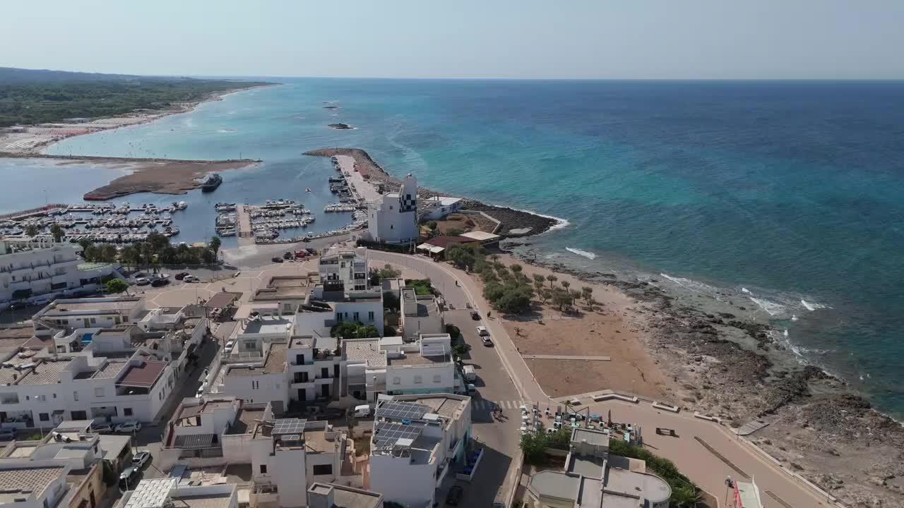 Torre San Giovanni，意大利，无人机视频下载