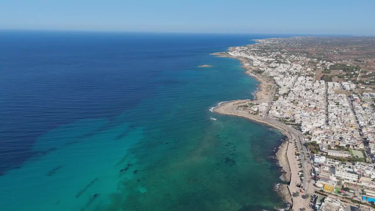 Torre San Giovanni，意大利，无人机视频下载