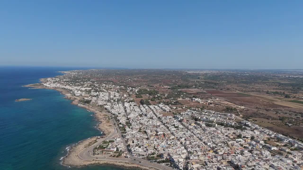 Torre San Giovanni，意大利，无人机视频下载