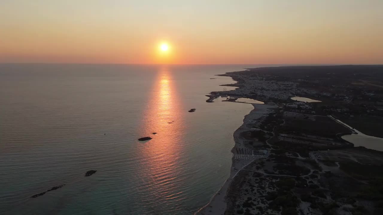 Torre San Giovanni，意大利，无人机视频素材