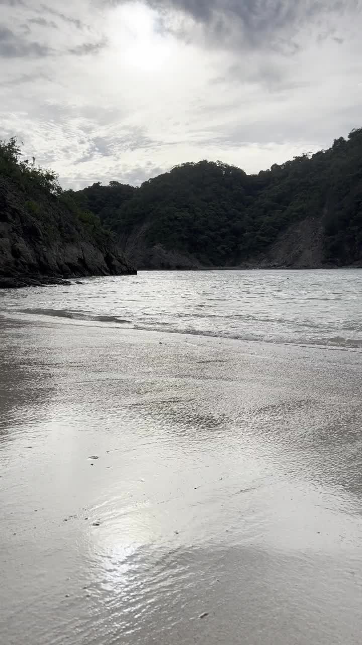 从Isla Tortuga海滩俯瞰视频下载