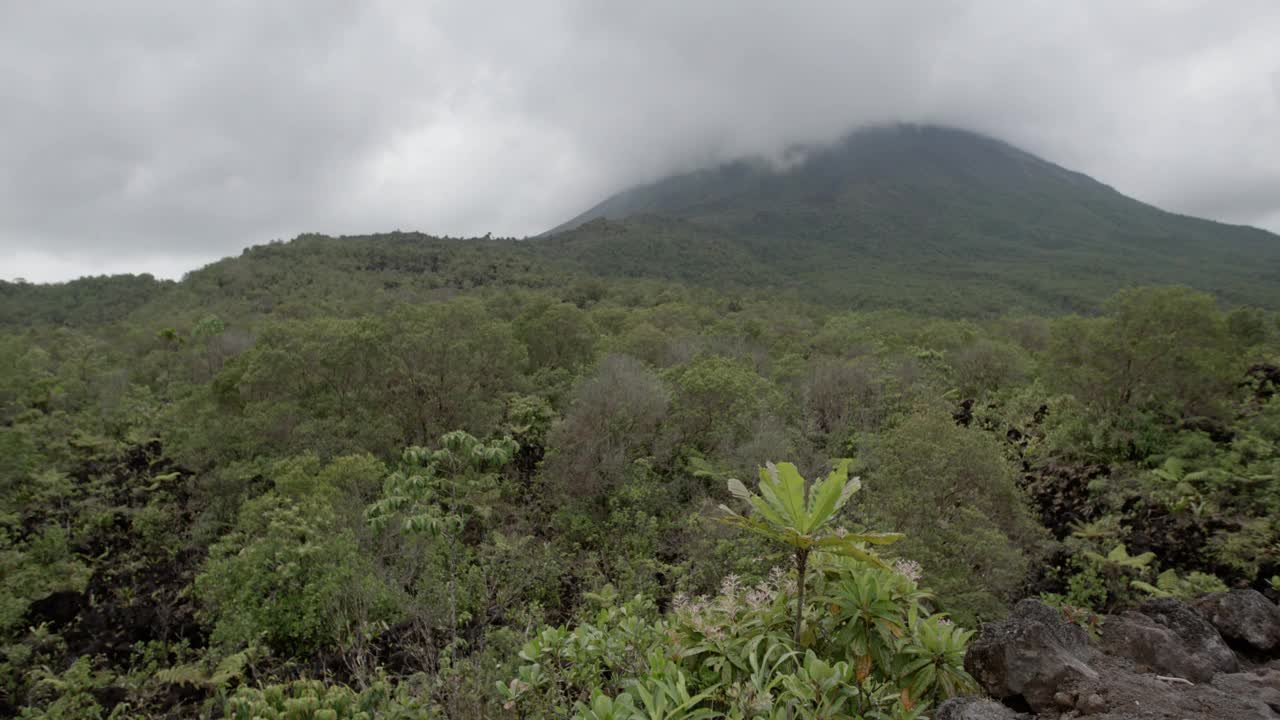 哥斯达黎加埃尔阿雷纳尔火山视频素材