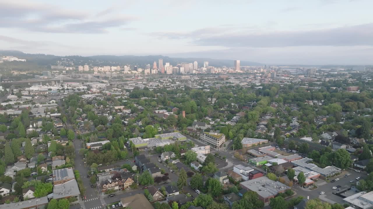 俄勒冈州波特兰市的拍摄视频素材