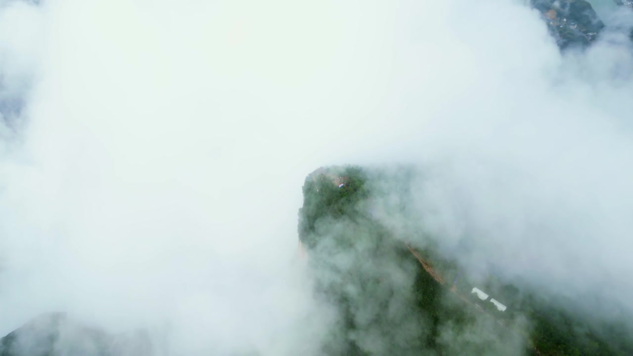 奉节白帝城云海美景视频素材画面3