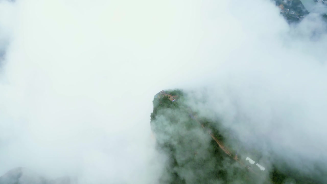 奉节白帝城云海美景视频素材画面4