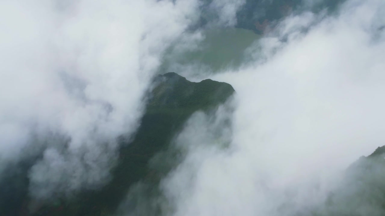 奉节白帝城云海美景视频素材画面3