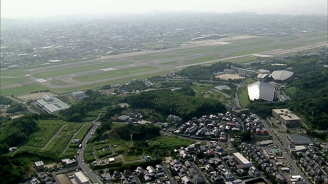 天线福冈机场视频素材