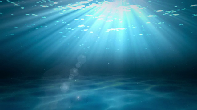 现实的水下场景视频素材画面4