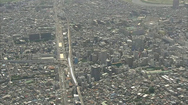 东京航空Kamata区视频素材