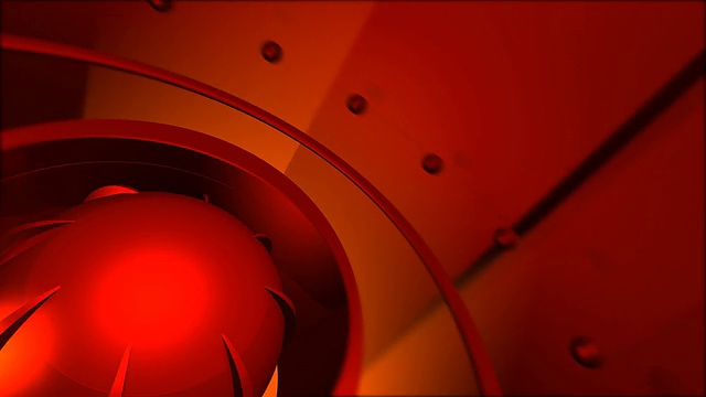 红色闪光3D视频背景HD1080视频素材画面2