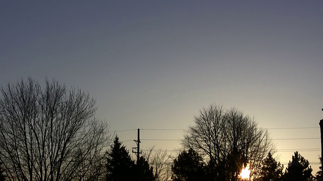 城市Sunset.Timelapse。总部。视频素材