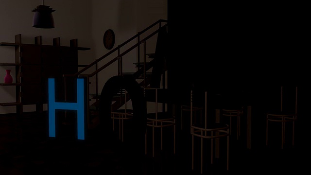 Home Logo剪辑(HD)视频素材画面4