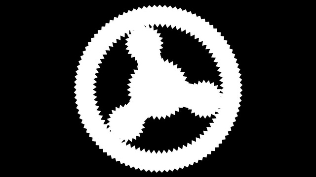 旋转齿轮，Loopable, Alpha。高清。视频素材画面2