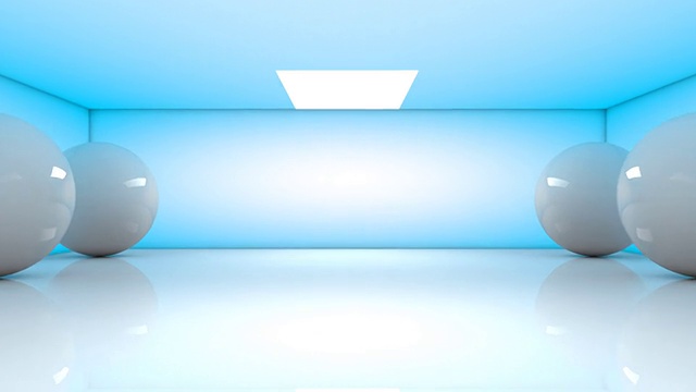 球体室3d动画视频素材画面3