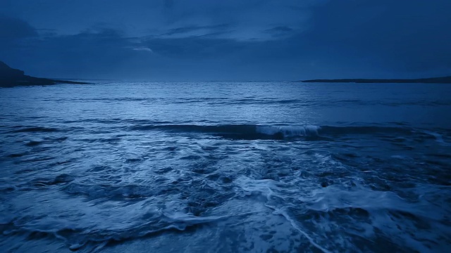 海洋在黄昏视频素材