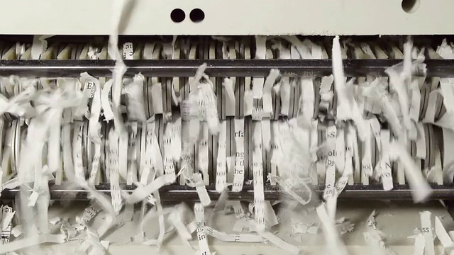 碎纸机的机制视频素材画面2