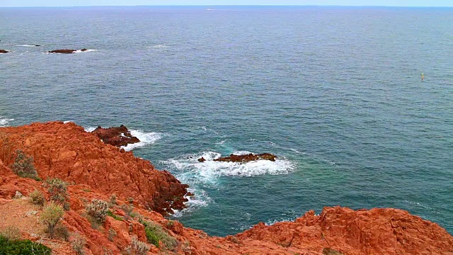 法国地中海沿岸视频素材