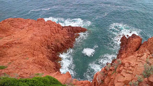 法国地中海沿岸视频素材