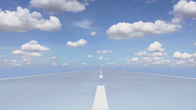 路Cloudscape 01视频素材画面2