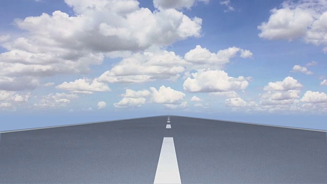 路Cloudscape 01视频素材画面3