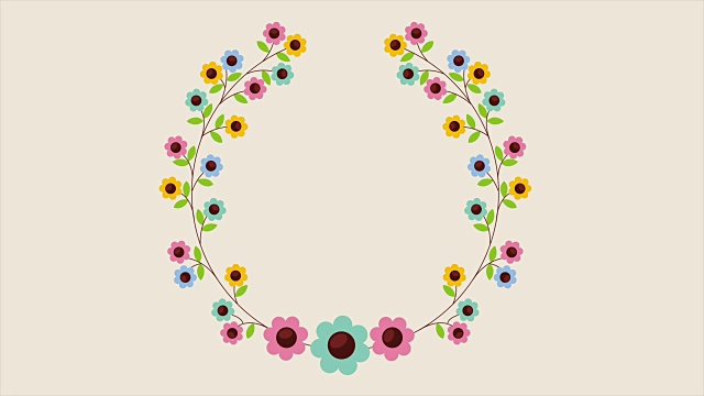 美人花，视频动画视频素材画面1