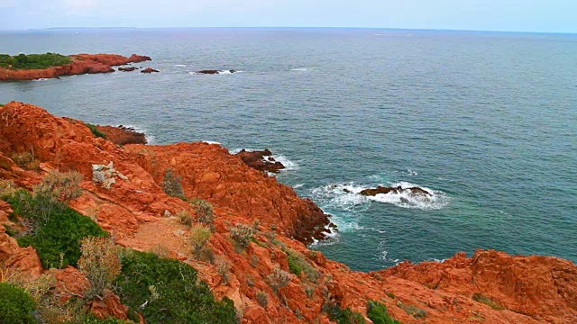 法国地中海沿岸视频素材