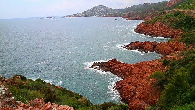 法国地中海沿岸视频素材