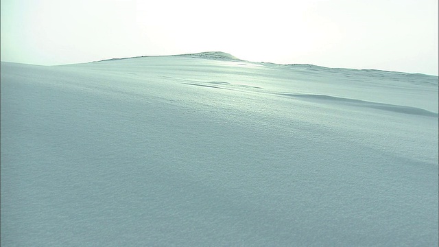 北海道大雪山火山群的冬季视频素材