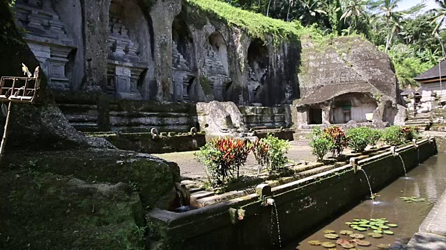 Kawi山，巴厘岛寺庙，Ubud，印度尼西亚视频素材