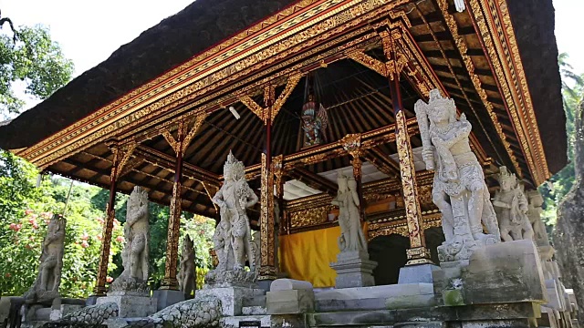 Kawi山，巴厘岛寺庙，Ubud，印度尼西亚视频素材